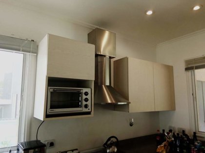 Alacena moderna para cocina en melamina